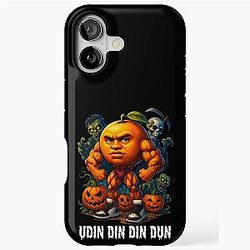 Udin Halloween Italian Brainrot Meme iPhone Tough Case