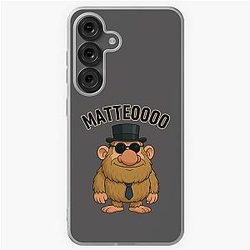 Mateo Italian Brainrot Meme Samsung Galaxy Soft Case