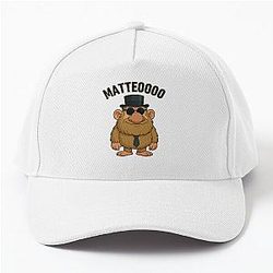 Mateo Italian Brainrot Meme Baseball Cap