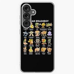 Italian Brainrot Meme Character Hand Drawn Samsung Galaxy Soft Case