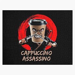 Cappuccino Assassination Coffee Lover Italian Jigsaw Puzzle