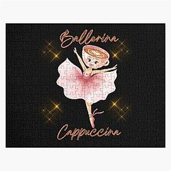 Ballerina Cappuccino Coffee Lovers Italian Jigsaw Puzzle