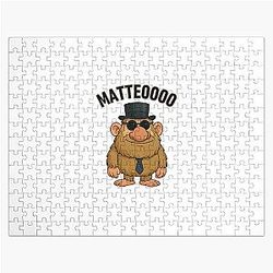 Mateo Italian Brainrot Meme Jigsaw Puzzle