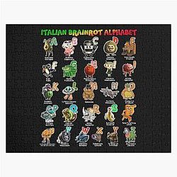 Italian Alphabet Puzzle for Kids