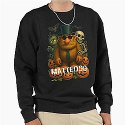 Matteo Italian Brainrot Meme Mateo Pullover Sweatshirt
