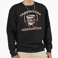 Cappuccino Italian Brainrot Sweatshirt