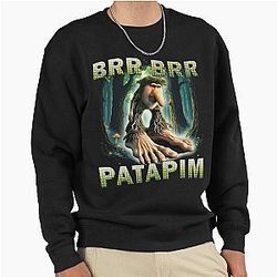 Funny Italian Brain Rot Meme Pullover Sweatshirt