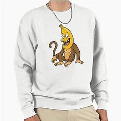 Italian Monkey Pullover Sweatshirt