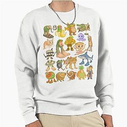 Italian Meme Collection Crayon Kids Hand Drawn T-Shirt Sweatshirt