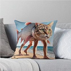 Image by Trulimero Throw Pillow
