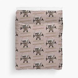 Cappuccino Italian Ninja Duvet Cover