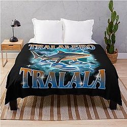 Italian Gen Z Humor Throw Blanket