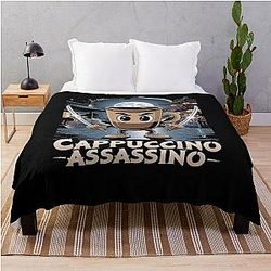 Cappuccino Italian Throw Blanket