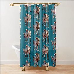 Image by Trulichina. Italian Meme Brainrot Shower Curtain