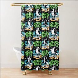 Orcalero Beach Italian Shower Curtain