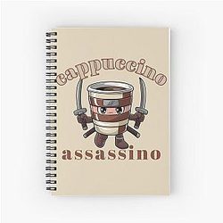 Cappuccino Italian Notebook