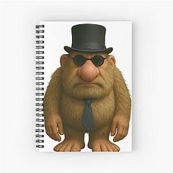 Matteo - Italian Brainrot Meme Spiral Notebook