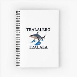 Italian Brainrot Viral Meme Tiktok Design Notebook