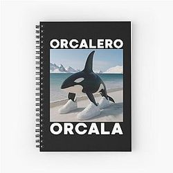 Orcalero Italian Brainrot Spiral Notebook