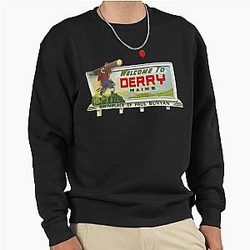 Welcome to Derry Vintage Sign Inspired by Maine Sweatshirt