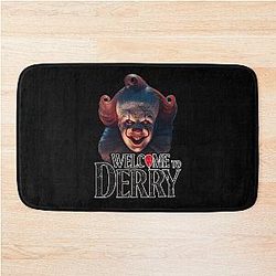 Welcome to Derry Horror Clowns Bath Mat
