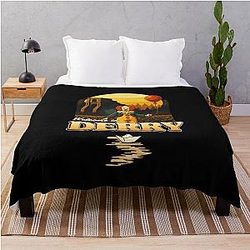 Welcome to Derry clown Throw Blanket