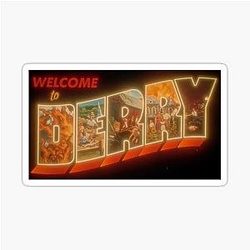 Welcome to Derry Sticker