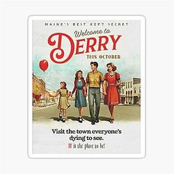 Welcome to Derry Stickers