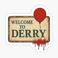 Visit Derry – Float-Friendly Since 1986 Sticker