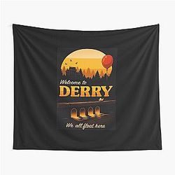 Welcome to Derry Horror Clowns Tapestry