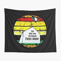 Free Derry Corner Mural Tapestry