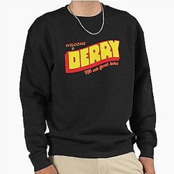 IT Welcome to Derry Pullover Sweatshirt