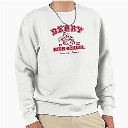 Derry High School Trapper Mascot Pullover Hoodie