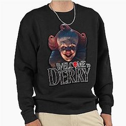 Welcome to Derry Horror Clowns Sweatshirt