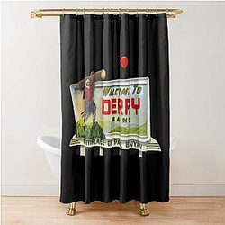 Welcome to Derry - Inspired by Maine Shower Curtain