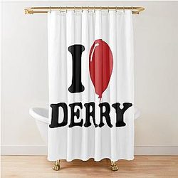 I Heart Derry Shower Curtain
