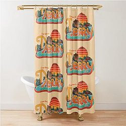 Come Home to Derry Shower Curtain