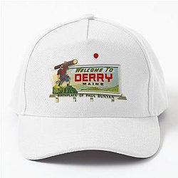 Welcome to Derry Vintage Sign Inspired by Maine Baseball Cap