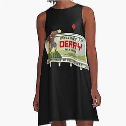 Welcome to Derry - Maine A-Line Dress
