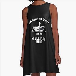 Welcome to Derry A Line Dress