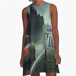 Vintage A-Line Welcome to Derry 2025 Dress
