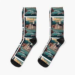 Derry Maine Horror Movies Socks