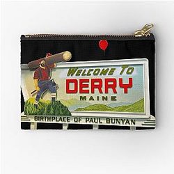 Welcome to Derry - Vintage Sign Inspired by Maine Pouch