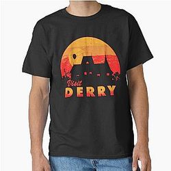 Premium Classic T-Shirt for Movie Fans Visit Gift Idea in Derry