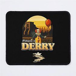 Welcome to Derry vintage horror clowns mouse pad