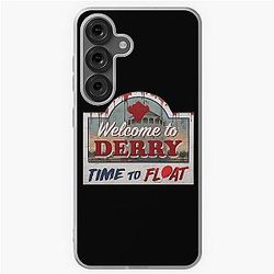 Welcome to Derry High Definition Poster Horror Sign Inspired by IT Samsung Galaxy Soft Case