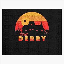 Gift Idea to Visit Derry Premium Gift for Movie Fans Jigsaw Puzzle