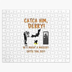 Lucky Gang of Athletes Catch Him Derry! Cute Fan Jigsaw Puzzle