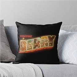 Welcome to Derry Throw Pillow