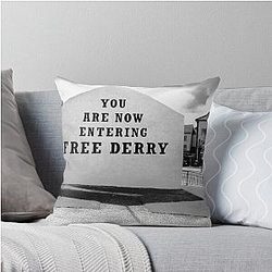 Free Derry Wall Throw Pillow